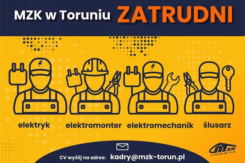 MZK szuka pracowników - grafika