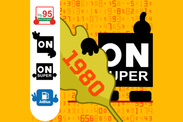 grafika z kodem rabatowym 1980 na stację paliw