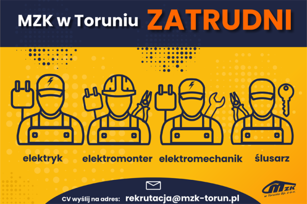 MZK szuka pracowników - grafika